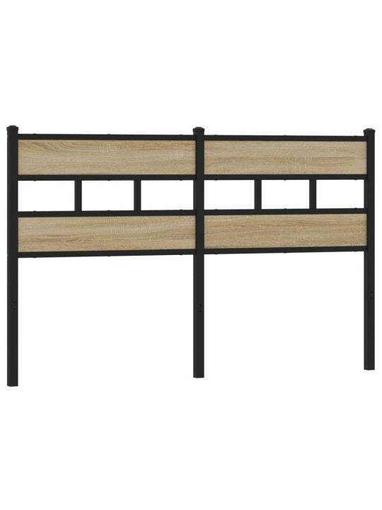 Galvūgalis, ąžuolo spalvos, 160cm, geležis ir apdirbta mediena