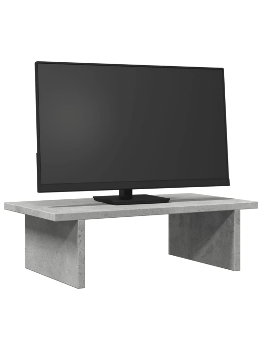 Monitoriaus stovas, betono, 50x27x15cm, apdirbta mediena