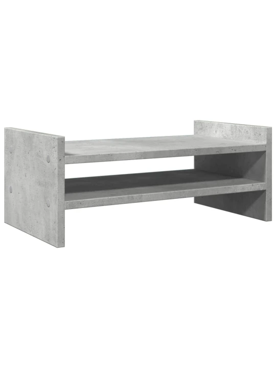 Monitoriaus stovas, betono, 50x27x20cm, apdirbta mediena
