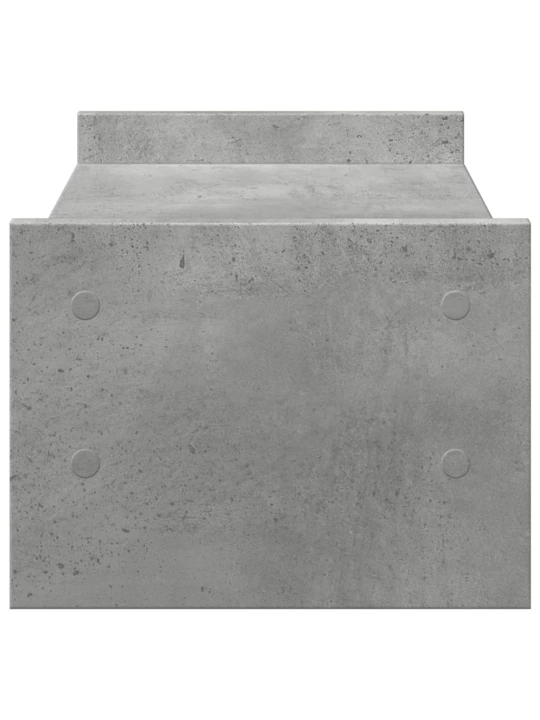 Monitoriaus stovas, betono, 50x27x20cm, apdirbta mediena