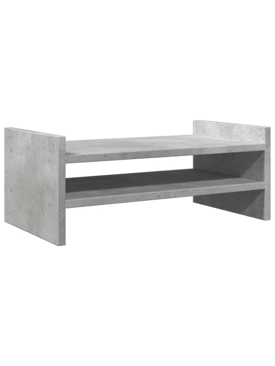 Monitoriaus stovas, betono, 50x27x20cm, apdirbta mediena