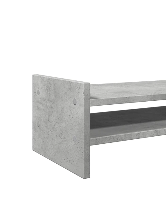 Monitoriaus stovas, betono, 50x27x20cm, apdirbta mediena