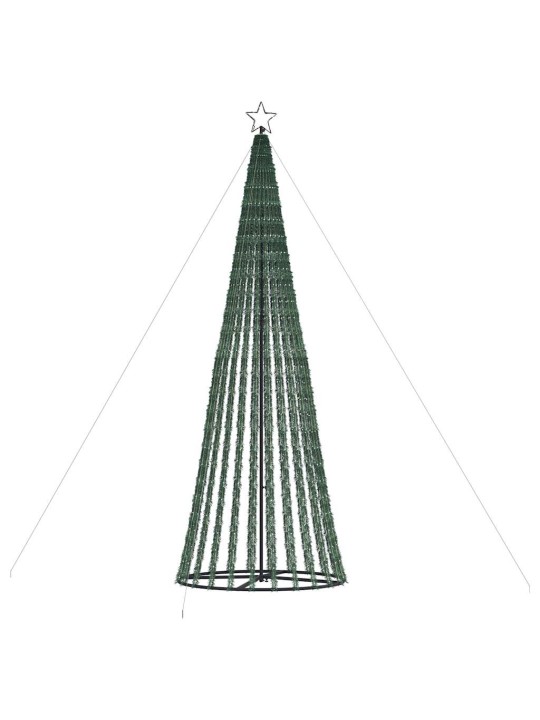 Šviečianti Kalėdų eglutė, 1028 šiltos LED, 403cm, kūgio formos