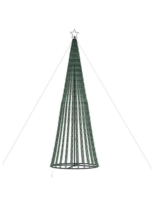 Šviečianti Kalėdų eglutė, 1028 šaltos LED, 403cm, kūgio formos