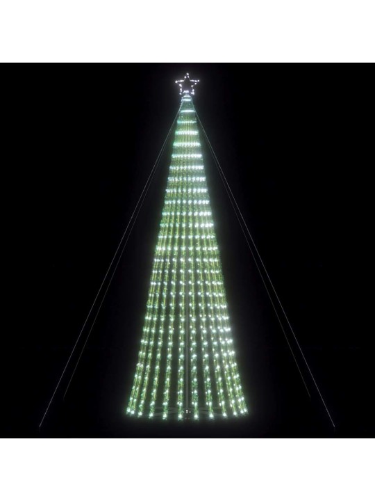 Šviečianti Kalėdų eglutė, 1028 šaltos LED, 403cm, kūgio formos
