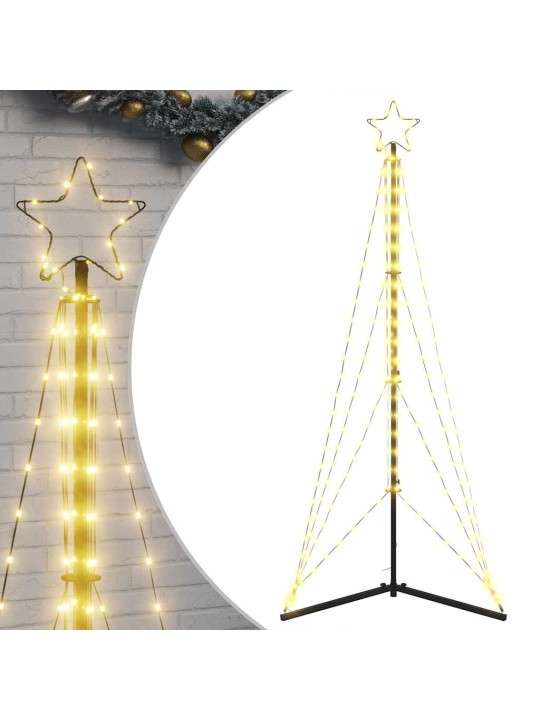Šviečianti Kalėdų eglutė, 363 šiltos LED, 182cm