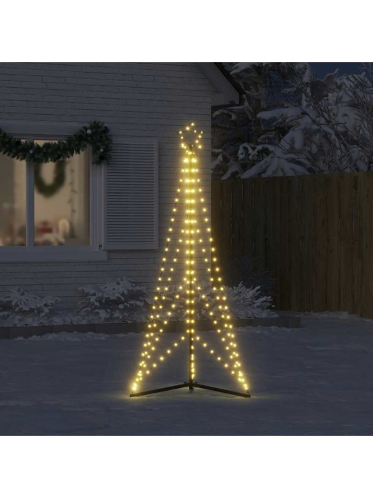Šviečianti Kalėdų eglutė, 363 šiltos LED, 182cm