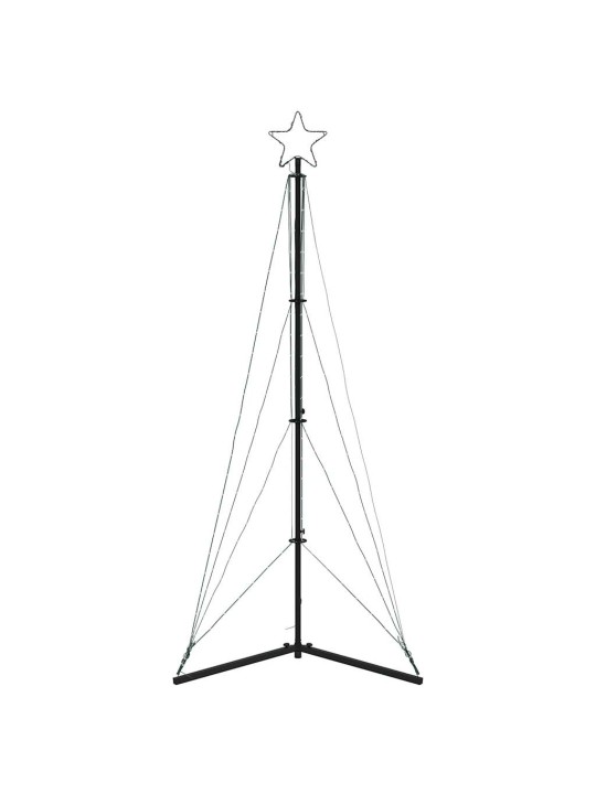 Šviečianti Kalėdų eglutė, 363 šiltos LED, 182cm