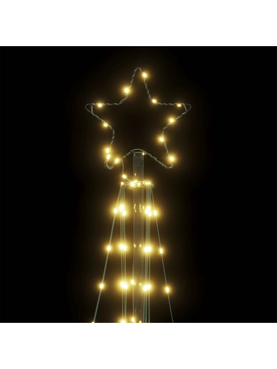Šviečianti Kalėdų eglutė, 363 šiltos LED, 182cm