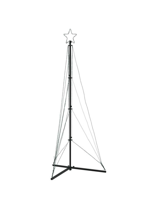 Šviečianti Kalėdų eglutė, 363 šaltos LED, 182cm