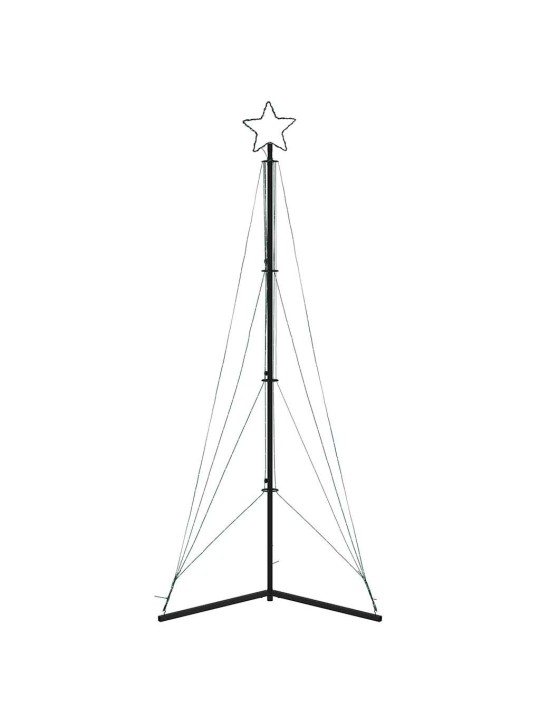 Šviečianti Kalėdų eglutė, 483 šiltos LED, 240cm