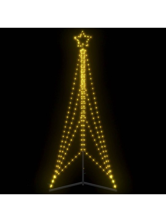 Šviečianti Kalėdų eglutė, 483 šiltos LED, 240cm