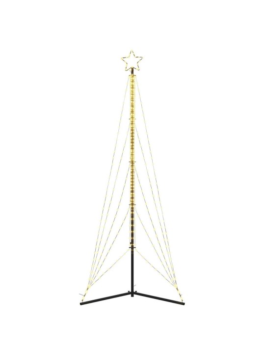 Šviečianti Kalėdų eglutė, 525 šiltos LED, 302cm