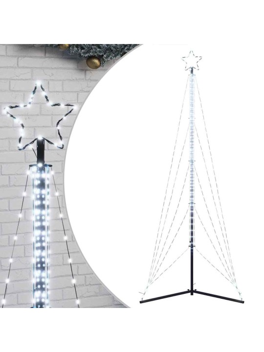Šviečianti Kalėdų eglutė, 525 šaltos LED, 302cm