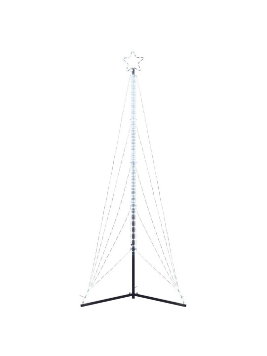 Šviečianti Kalėdų eglutė, 525 šaltos LED, 302cm