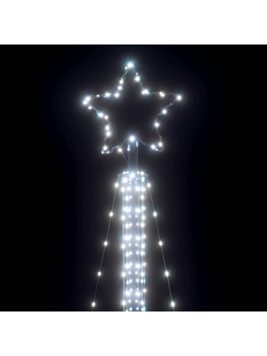 Šviečianti Kalėdų eglutė, 525 šaltos LED, 302cm