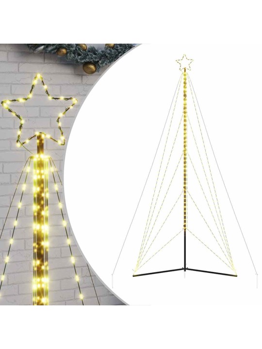 Šviečianti Kalėdų eglutė, 615 šiltos LED, 404,5cm