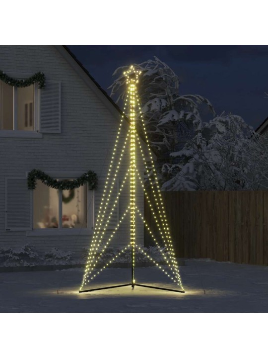 Šviečianti Kalėdų eglutė, 615 šiltos LED, 404,5cm