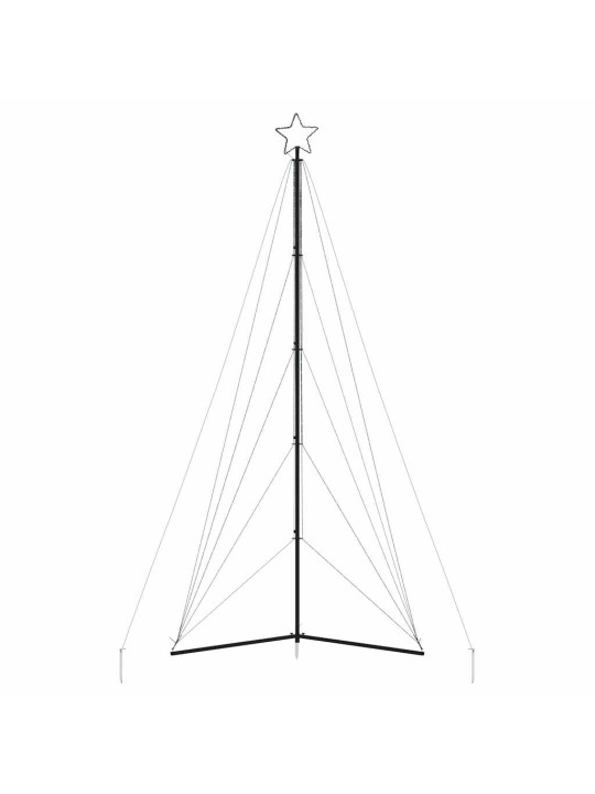 Šviečianti Kalėdų eglutė, 615 šiltos LED, 404,5cm
