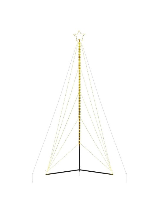 Šviečianti Kalėdų eglutė, 615 šiltos LED, 404,5cm