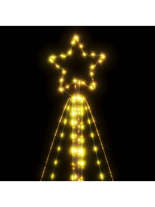 Šviečianti Kalėdų eglutė, 615 šiltos LED, 404,5cm