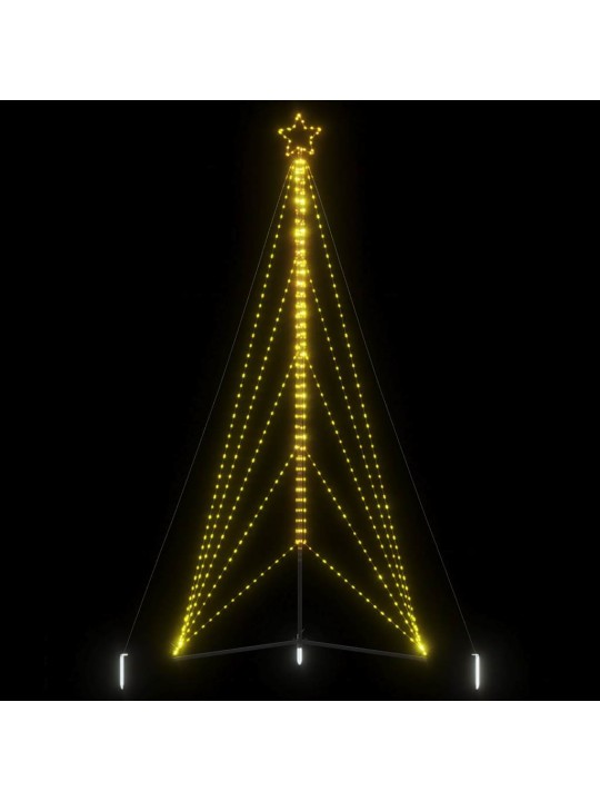 Šviečianti Kalėdų eglutė, 615 šiltos LED, 404,5cm