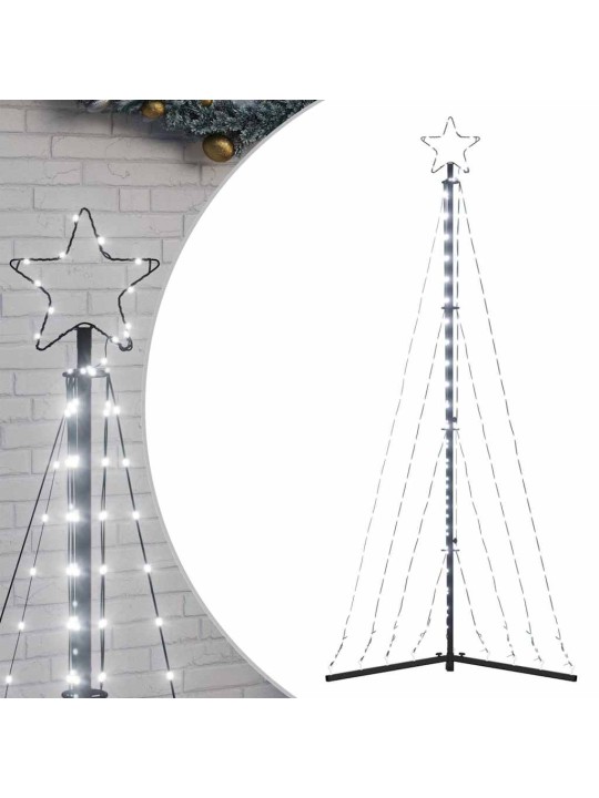 Šviečianti Kalėdų eglutė, 339 šaltos LED, 187cm