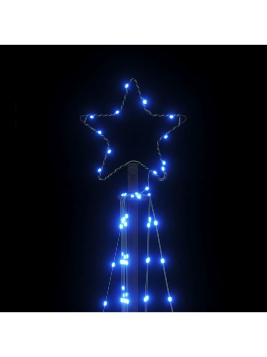 Šviečianti Kalėdų eglutė, 339 mėlynos LED, 187cm