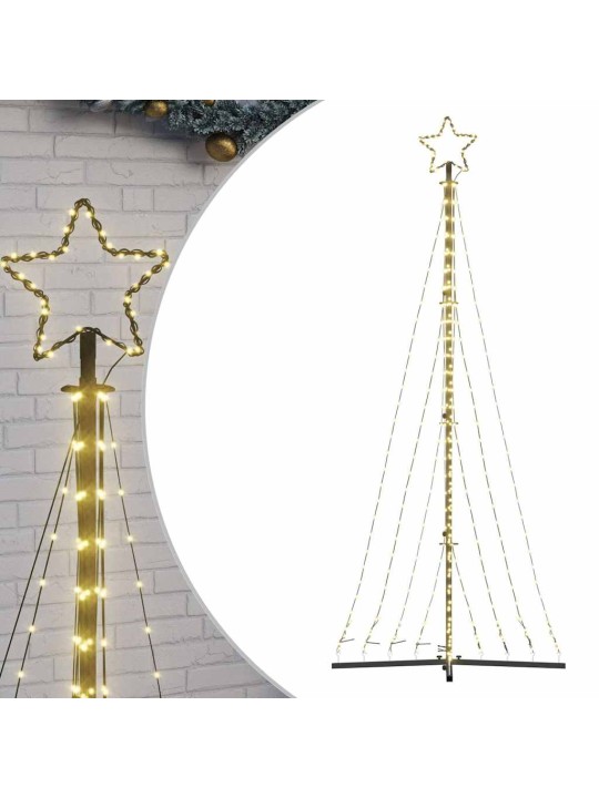 Šviečianti Kalėdų eglutė, 447 šiltos LED, 249cm