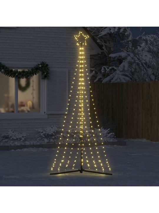 Šviečianti Kalėdų eglutė, 447 šiltos LED, 249cm