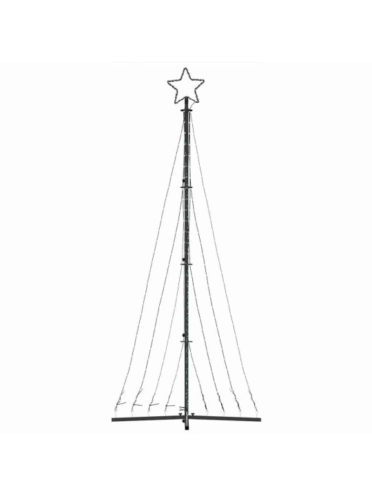 Šviečianti Kalėdų eglutė, 447 šiltos LED, 249cm