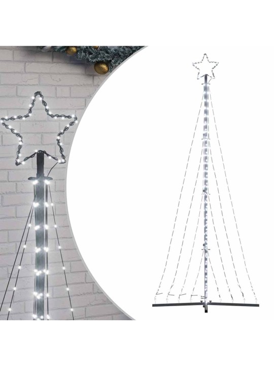 Šviečianti Kalėdų eglutė, 447 šaltos LED, 249cm