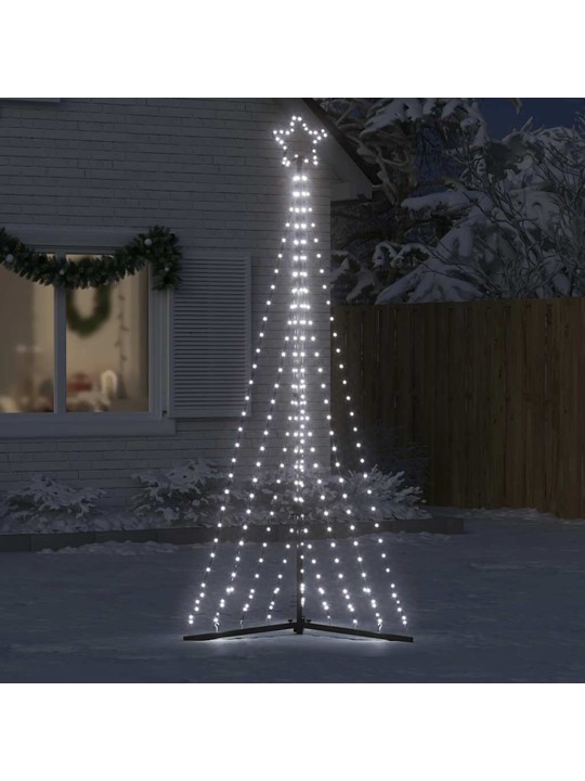 Šviečianti Kalėdų eglutė, 447 šaltos LED, 249cm