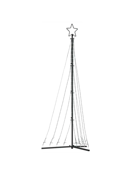 Šviečianti Kalėdų eglutė, 447 šaltos LED, 249cm