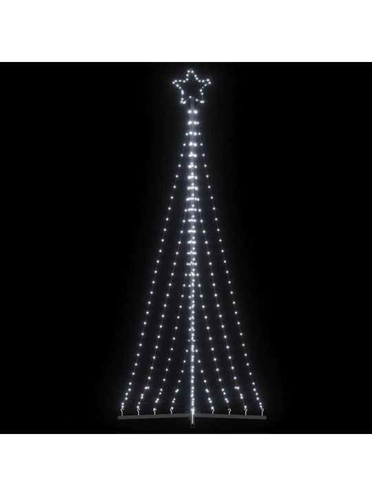 Šviečianti Kalėdų eglutė, 447 šaltos LED, 249cm
