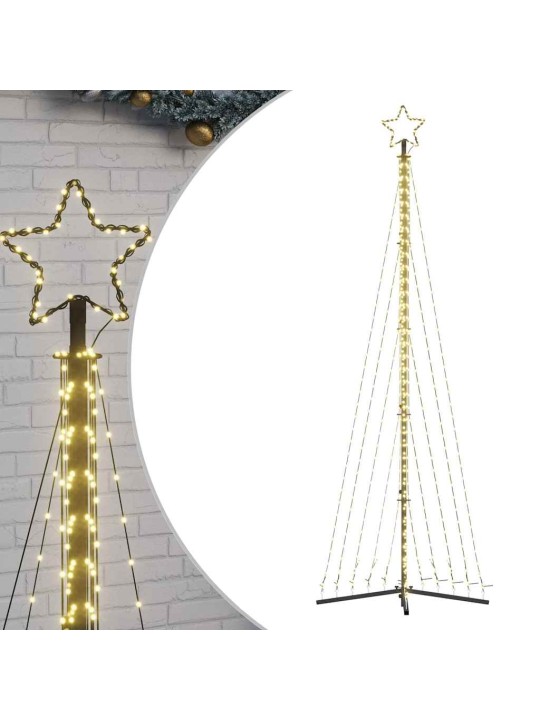 Šviečianti Kalėdų eglutė, 495 šiltos LED, 300,5cm