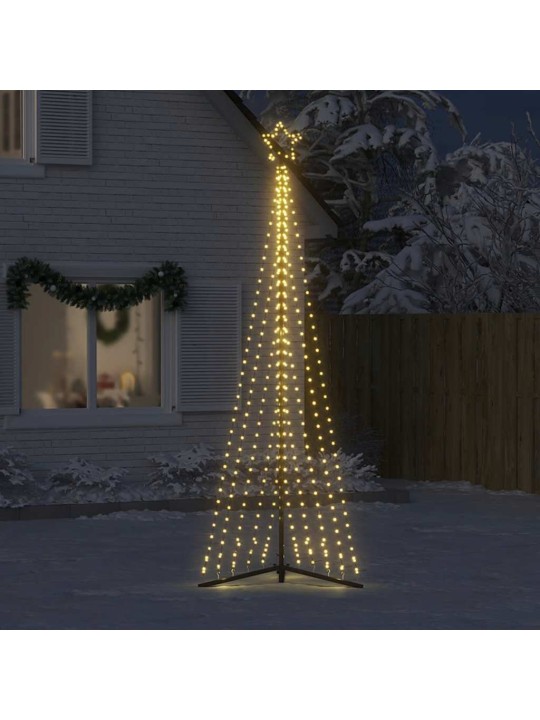 Šviečianti Kalėdų eglutė, 495 šiltos LED, 300,5cm