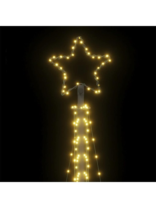 Šviečianti Kalėdų eglutė, 495 šiltos LED, 300,5cm