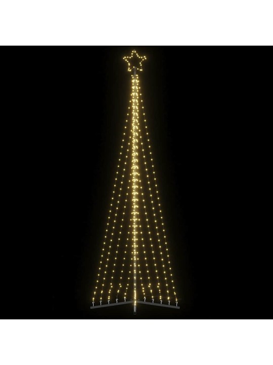 Šviečianti Kalėdų eglutė, 495 šiltos LED, 300,5cm