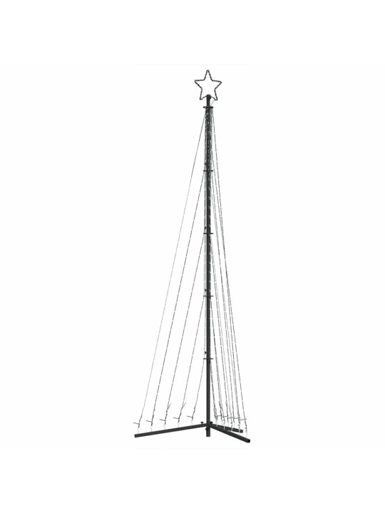 Šviečianti Kalėdų eglutė, 495 mėlynos LED, 300,5cm