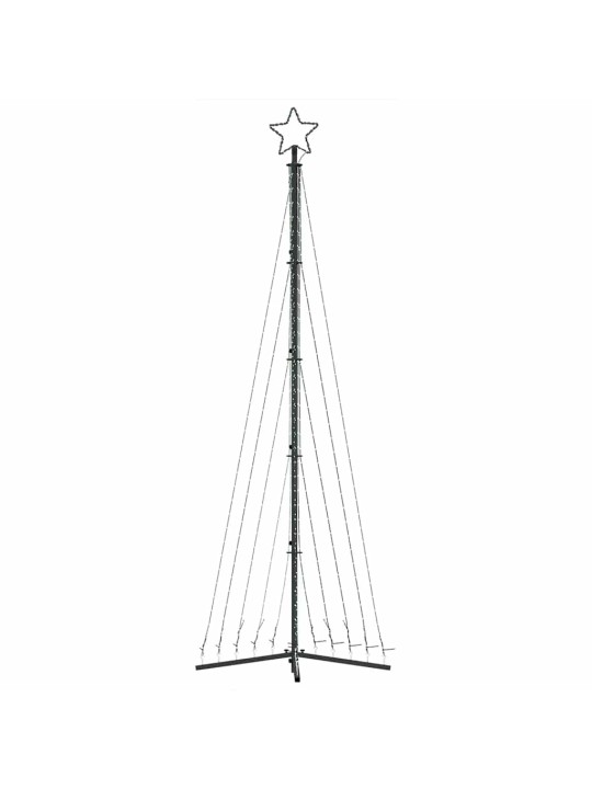 Šviečianti Kalėdų eglutė, 495 mėlynos LED, 300,5cm