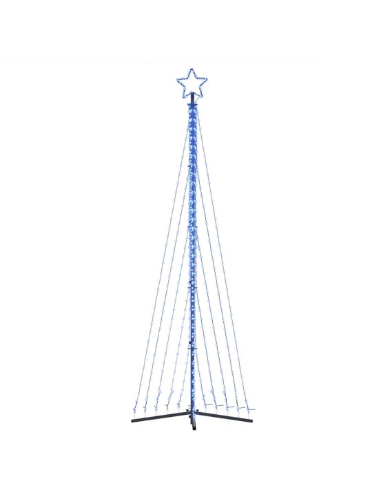 Šviečianti Kalėdų eglutė, 495 mėlynos LED, 300,5cm