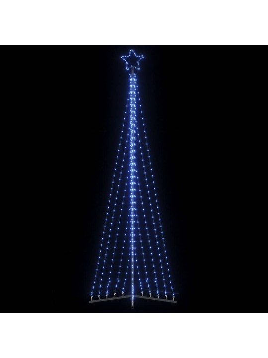 Šviečianti Kalėdų eglutė, 495 mėlynos LED, 300,5cm