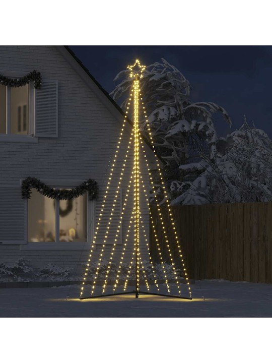 Šviečianti Kalėdų eglutė, 570 šiltos LED, 399cm