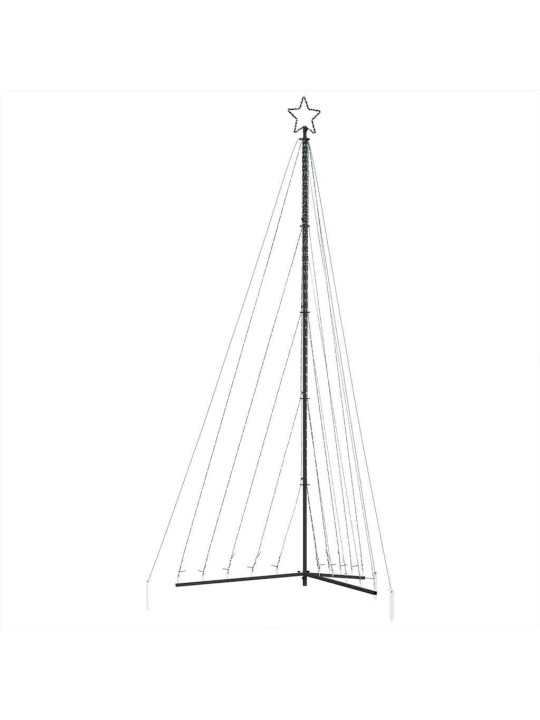 Šviečianti Kalėdų eglutė, 570 šiltos LED, 399cm