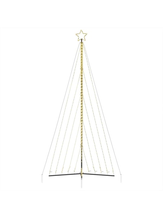 Šviečianti Kalėdų eglutė, 570 šiltos LED, 399cm