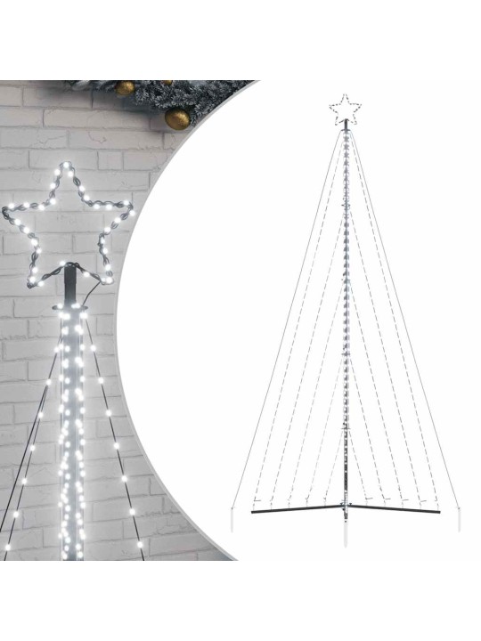 Šviečianti Kalėdų eglutė, 570 šaltos LED, 399cm