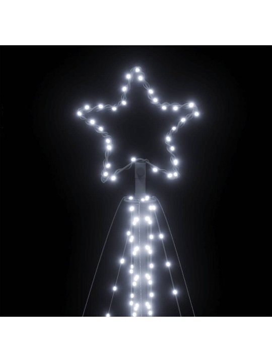 Šviečianti Kalėdų eglutė, 570 šaltos LED, 399cm