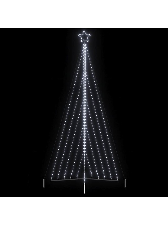 Šviečianti Kalėdų eglutė, 570 šaltos LED, 399cm