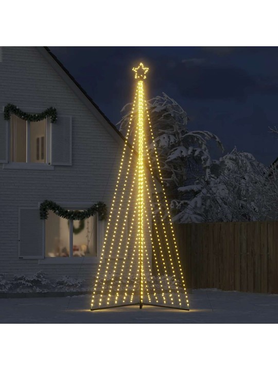 Šviečianti Kalėdų eglutė, 789 šiltos LED, 476cm